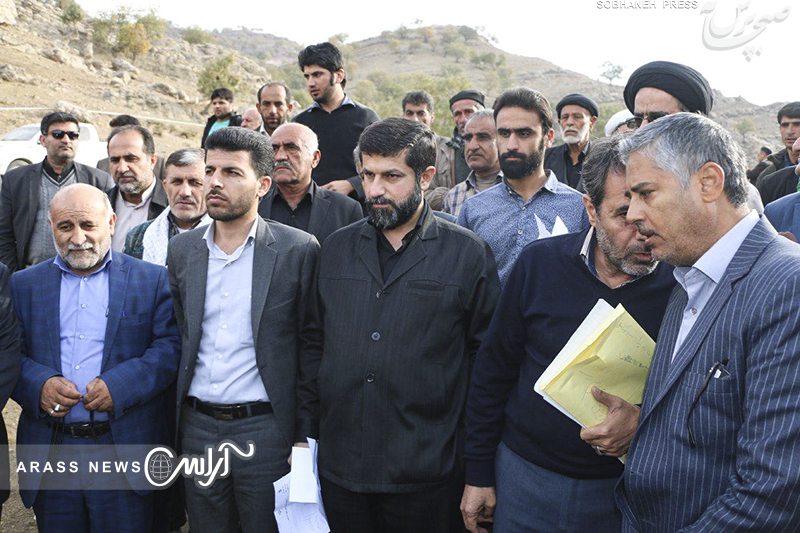 حاشیه های تصویری سفر استاندار خوزستان و نماینده مردم دزفول با اهالی روستاهای دهستان امام زاده احمد فداله - بخش شیهون شهرستان دزفول یکشنبه 28 آبان ماه 96