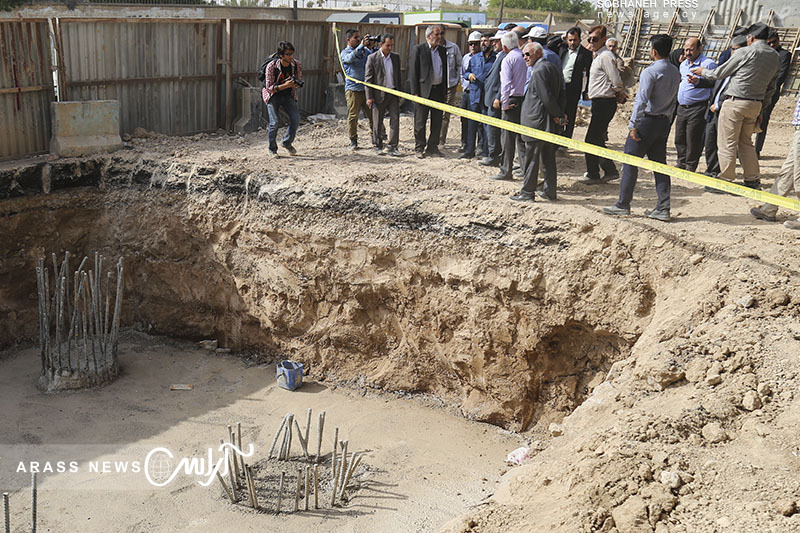 گزارش تصویری/ بازدید استاندار خوزستان و شهردار اهواز  از پروژه های عمرانی شهرداری اهواز