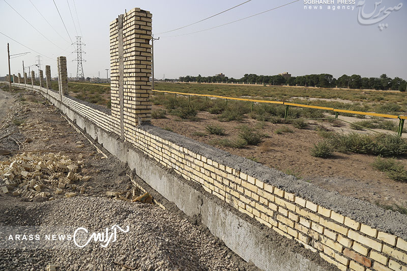 گزارش تصویری/ بازدید استاندار خوزستان و شهردار اهواز  از پروژه های عمرانی شهرداری اهواز
