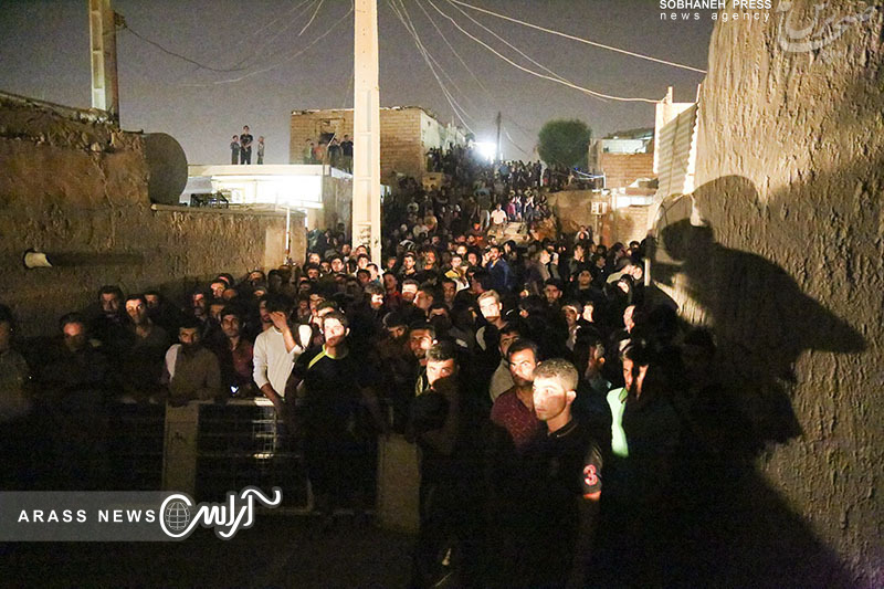 گزارش تصویری / حادثه انفجار گاز در کوی رمضان اهواز