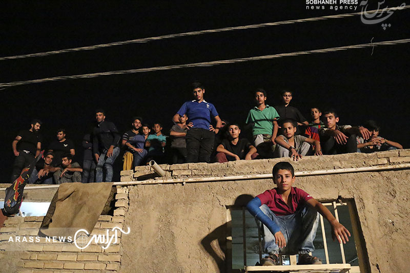 گزارش تصویری / حادثه انفجار گاز در کوی رمضان اهواز