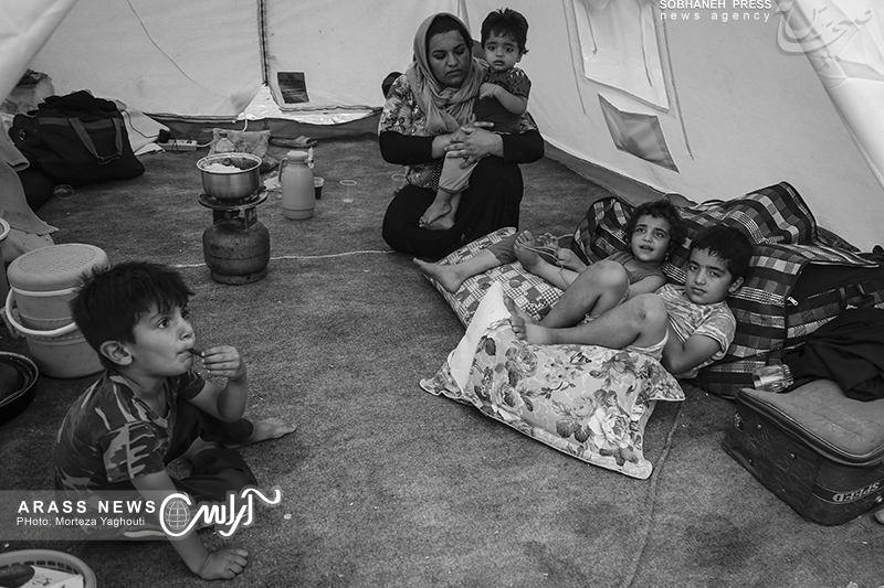 آخرین وضعیت آسیب دیدگان حادثه ریزش کوه در منبع آب اهواز به روایت تصویر