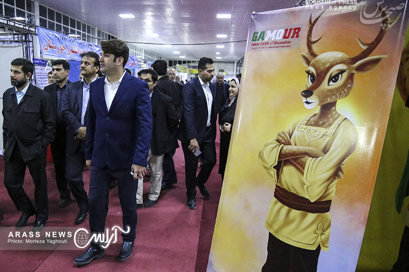 افتتاح نمایشگاه دستاوردهای پژوهشی و فن آوری خوزستان با حضور استاندار خوزستان به روایت تصویر