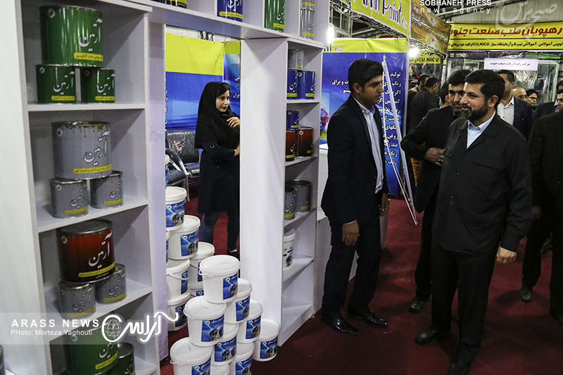 افتتاح نمایشگاه دستاوردهای پژوهشی و فن آوری خوزستان با حضور استاندار خوزستان به روایت تصویر