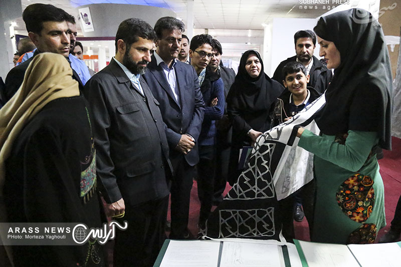 افتتاح نمایشگاه دستاوردهای پژوهشی و فن آوری خوزستان با حضور استاندار خوزستان به روایت تصویر