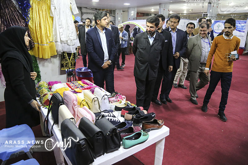 افتتاح نمایشگاه دستاوردهای پژوهشی و فن آوری خوزستان با حضور استاندار خوزستان به روایت تصویر