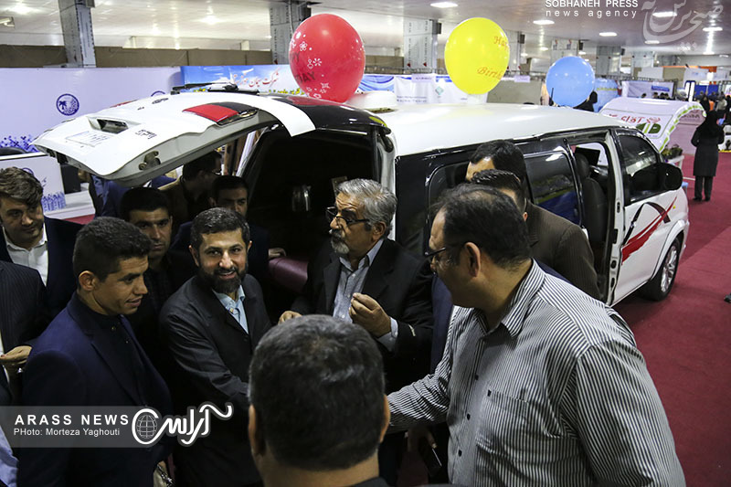 افتتاح نمایشگاه دستاوردهای پژوهشی و فن آوری خوزستان با حضور استاندار خوزستان به روایت تصویر