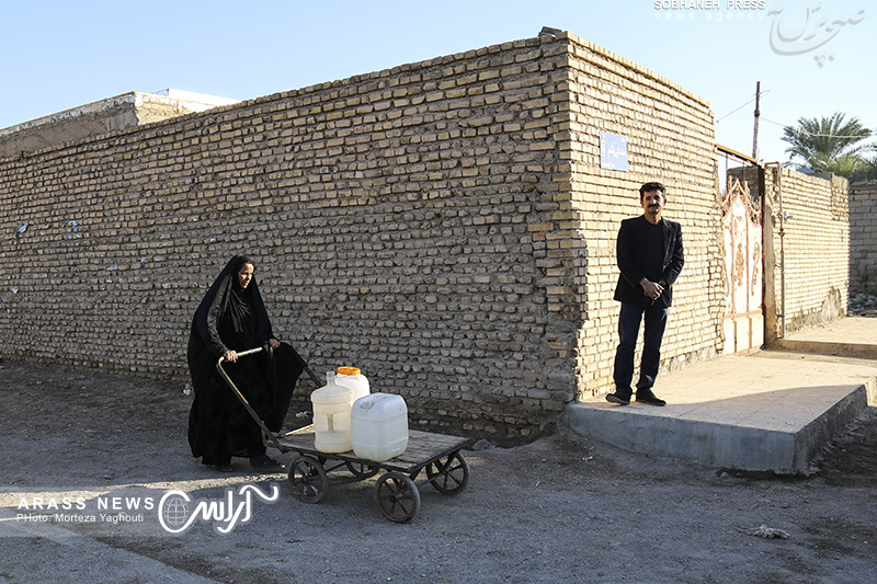 گزارش تصویری / مراسم آغاز عملیات اجرایی خط انتقال و شبکه فاضلاب کوی سیاحی و سلیم آباد اهواز با حضور استاندار خوزستان