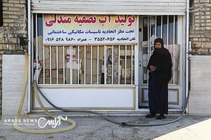 گزارش تصویری / مراسم آغاز عملیات اجرایی خط انتقال و شبکه فاضلاب کوی سیاحی و سلیم آباد اهواز با حضور استاندار خوزستان