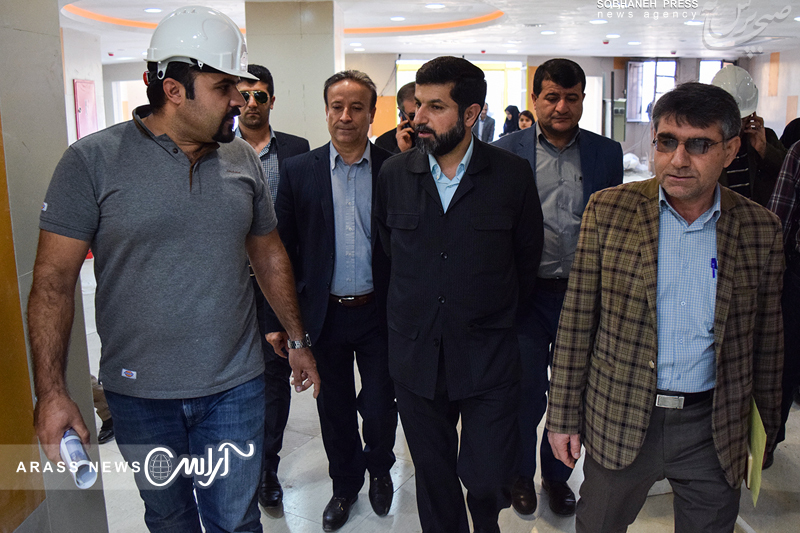 گزارش تصویری/ بازدید استاندار خوزستان از ساختمان جدید بیمارستان جدید ابوذر و بیمارستان سوانح سوختگی اهواز