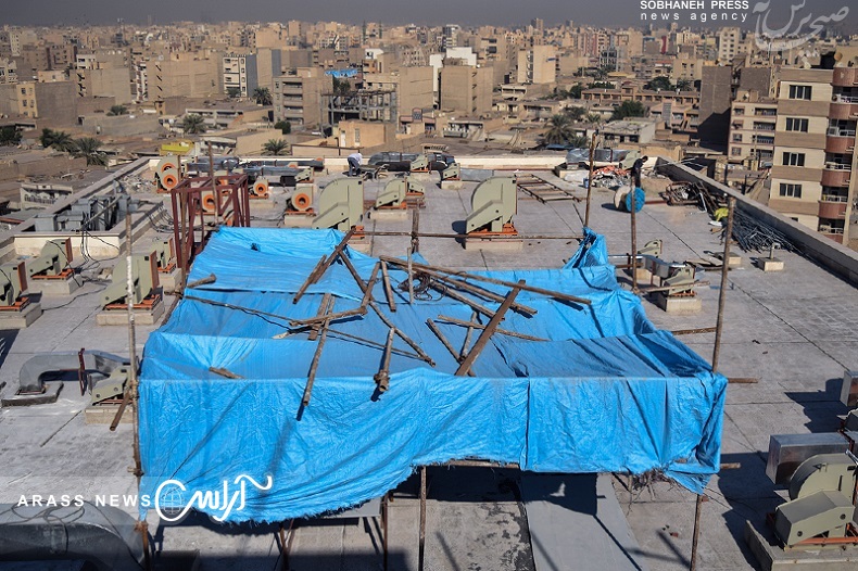 گزارش تصویری/ بازدید استاندار خوزستان از ساختمان جدید بیمارستان جدید ابوذر و بیمارستان سوانح سوختگی اهواز
