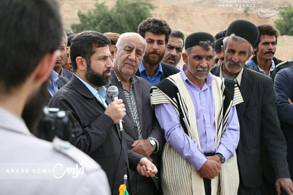 بازدید استاندار خوزستان از مناطق دورافتاده و روستاهای محروم شهرستان مسجدسلیمان به روایت تصویر