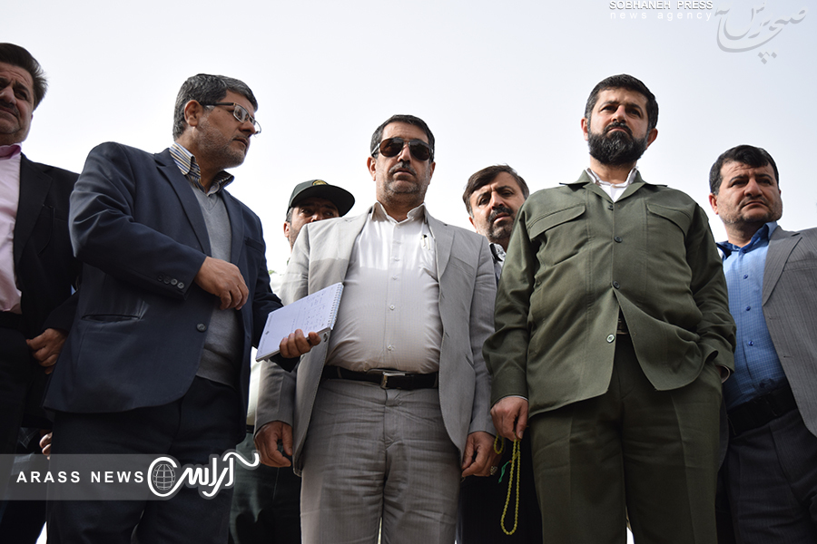 گزارش تصویری آراس از آغاز عملیات مالچ پاشی شنزارهای خوزستان