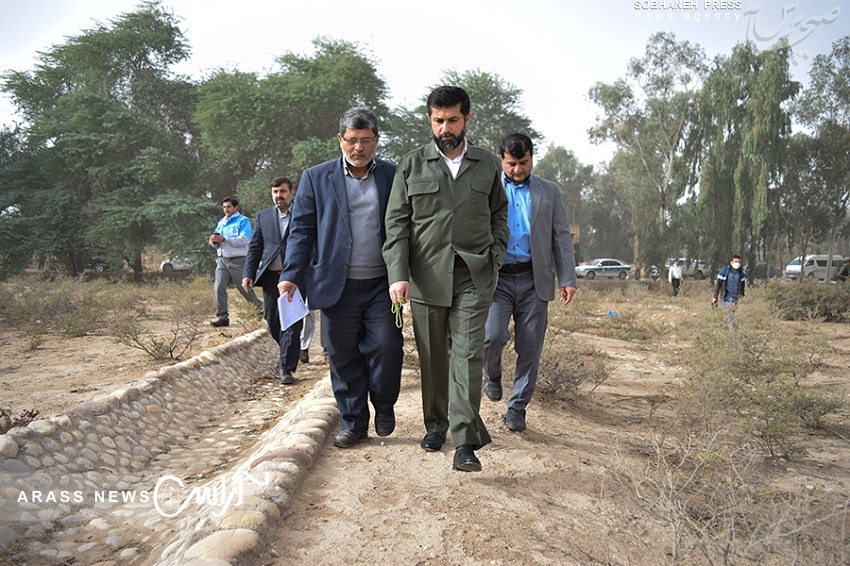 گزارش تصویری آراس از آغاز عملیات مالچ پاشی شنزارهای خوزستان