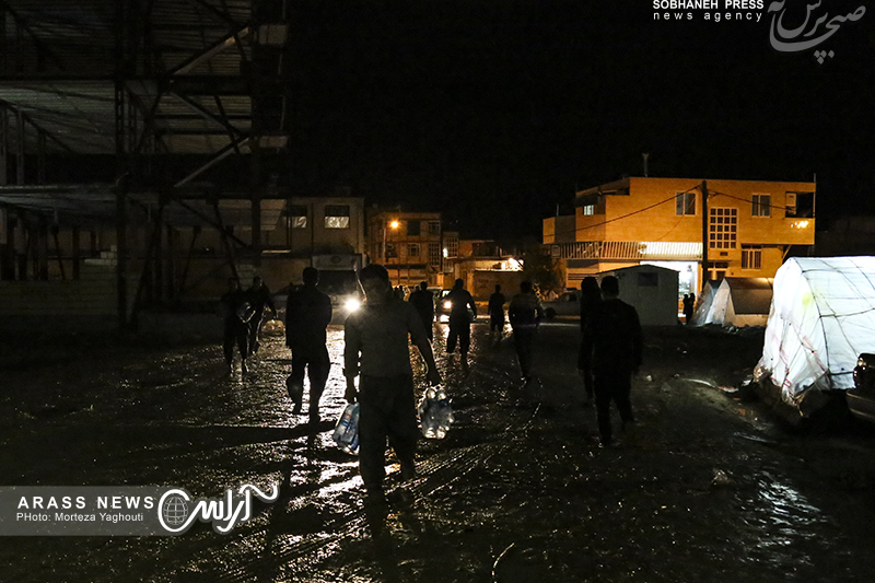 فاجعه تلخ زلزله کرمانشاه  روستای کوئیک حسن، سرپل ذهاب یک ماه پس از وقوع آن به روایت عکاس آراس +تصاویر