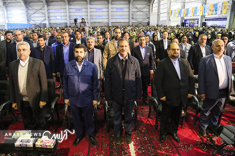 گزارش تصویری/ آغاز عملیات اجرایی مجتمع پتروپالایش بختیاری مسجد سلیمان و‌ افتتاح کارخانه آلومینیوم کاوه مسجدسلیمان با حضور معاون اول رییس جمهور