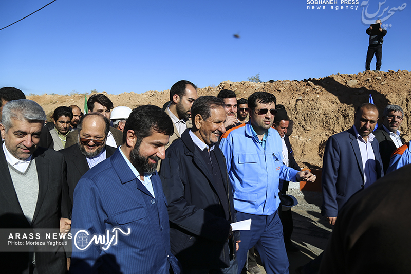 گزارش تصویری/ آغاز عملیات اجرایی مجتمع پتروپالایش بختیاری مسجد سلیمان و‌ افتتاح کارخانه آلومینیوم کاوه مسجدسلیمان با حضور معاون اول رییس جمهور