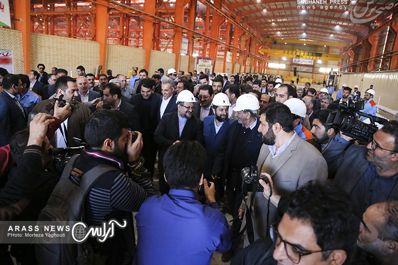 گزارش تصویری/ آغاز عملیات اجرایی مجتمع پتروپالایش بختیاری مسجد سلیمان و‌ افتتاح کارخانه آلومینیوم کاوه مسجدسلیمان با حضور معاون اول رییس جمهور