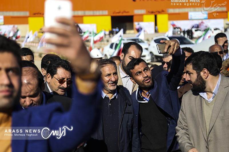 گزارش تصویری/ آغاز عملیات اجرایی مجتمع پتروپالایش بختیاری مسجد سلیمان و‌ افتتاح کارخانه آلومینیوم کاوه مسجدسلیمان با حضور معاون اول رییس جمهور