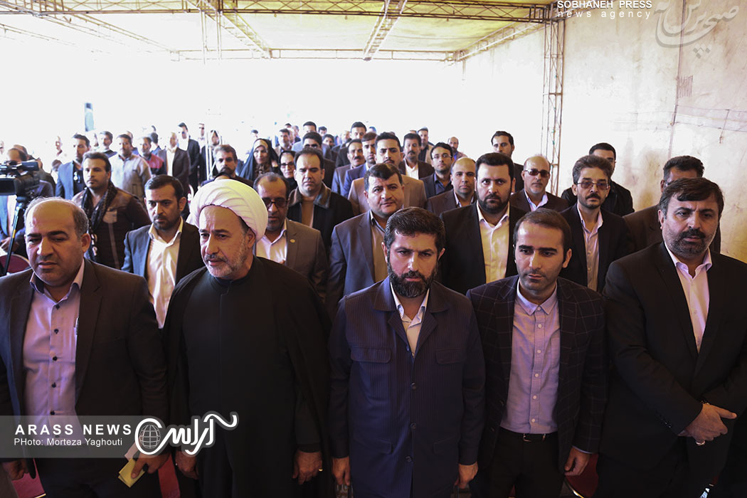حاشیه های تصویری آغاز عملیات اجرایی پنج پروژه شهر جدید رامین،کشتارگاه صنعتی و نیروگاه خورشیدی