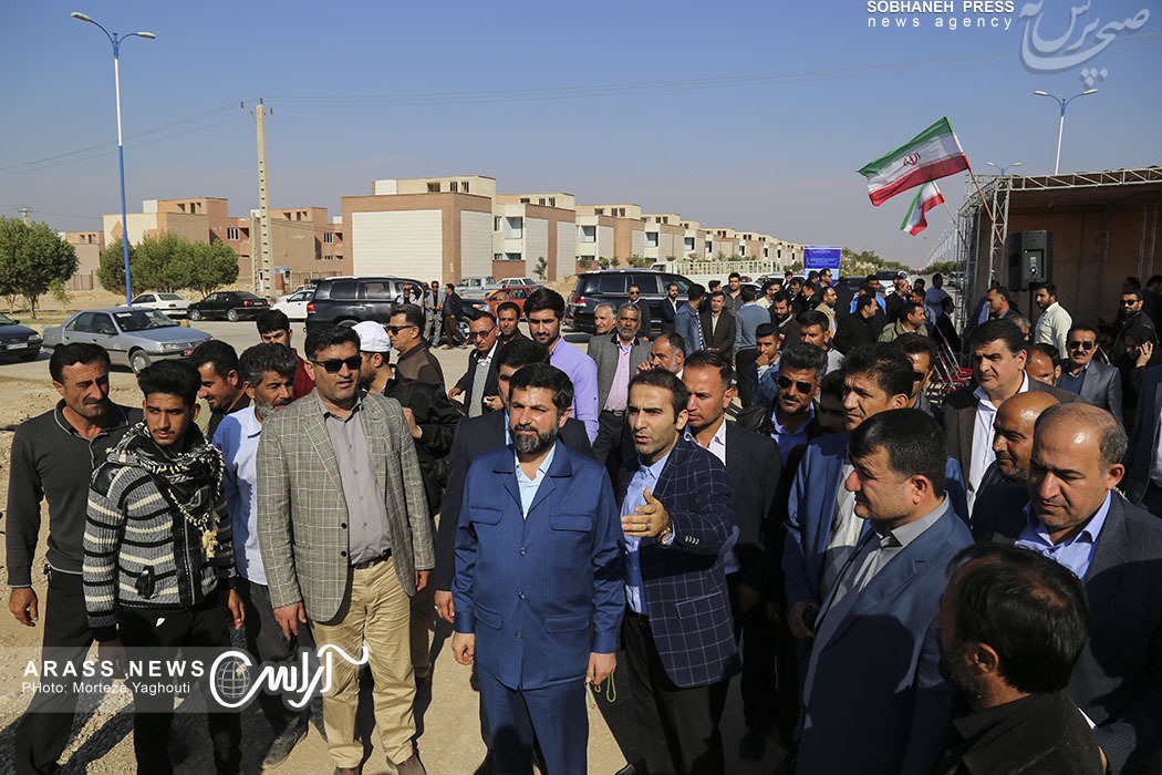 حاشیه های تصویری آغاز عملیات اجرایی پنج پروژه شهر جدید رامین،کشتارگاه صنعتی و نیروگاه خورشیدی