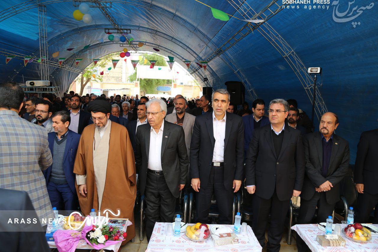 گزارش تصویری/ سفر وزیر آموزش و پرورش، رییس سازمان نوسازی مدارس کشور ،استاندار خوزستان به دزفول و اندیمشک