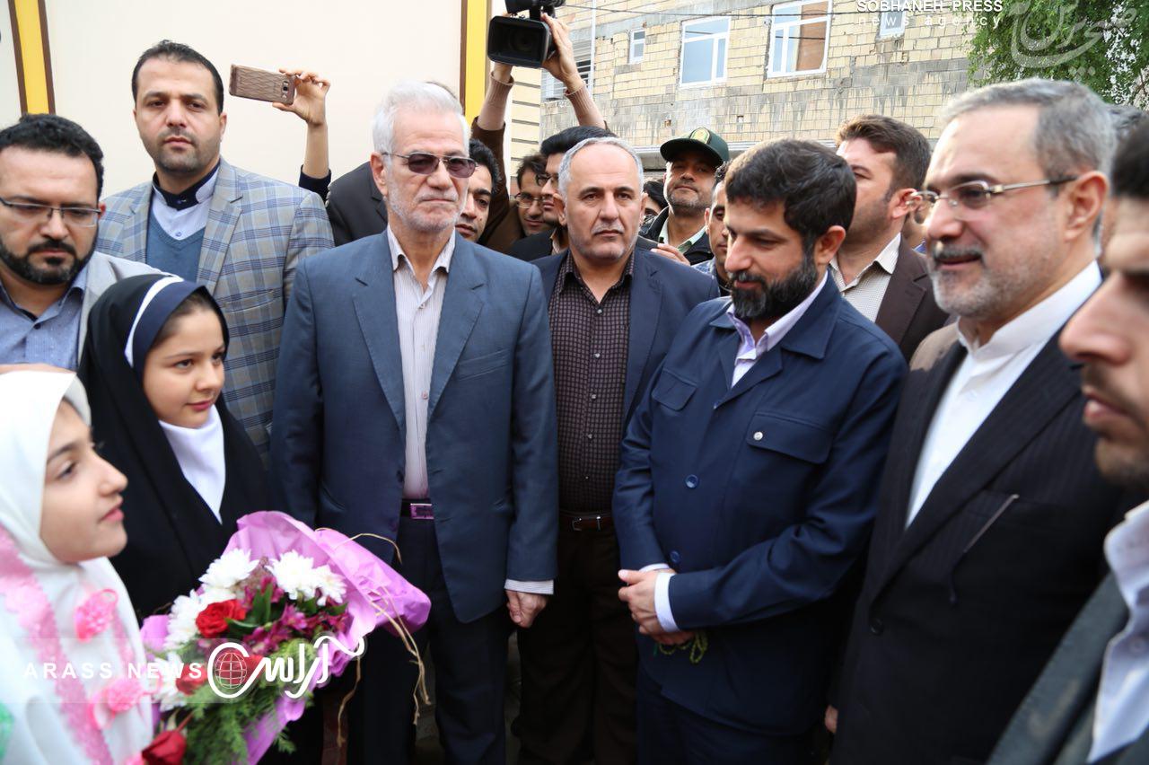 گزارش تصویری/ سفر وزیر آموزش و پرورش، رییس سازمان نوسازی مدارس کشور ،استاندار خوزستان به دزفول و اندیمشک