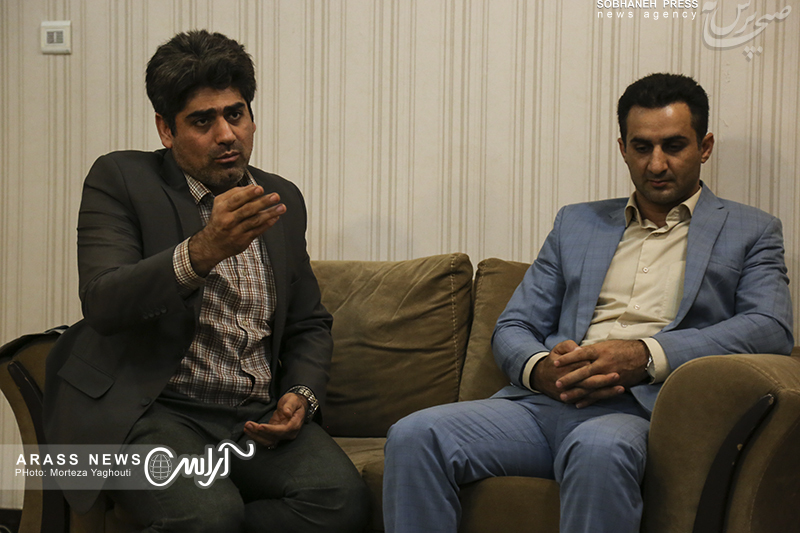 گزارش تصویری / نشست خبری مهندس مهران باباپور نایب رئیس شورای اسلامی کلانشهر اهواز در تحریریه آراس