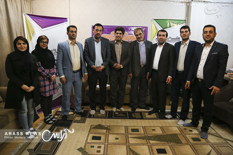 گزارش تصویری / نشست خبری مهندس مهران باباپور نایب رئیس شورای اسلامی کلانشهر اهواز در تحریریه آراس