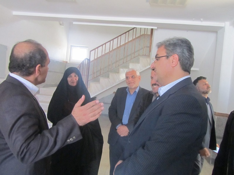 بازدید مدیر کل نوسازی مدارس خوزستان از پروژه های خیری شهرستان بهبهان