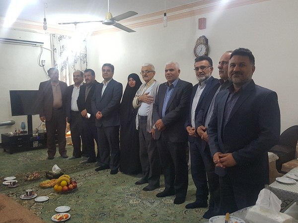 عیادت از خیر مدرسه ساز بهبهان