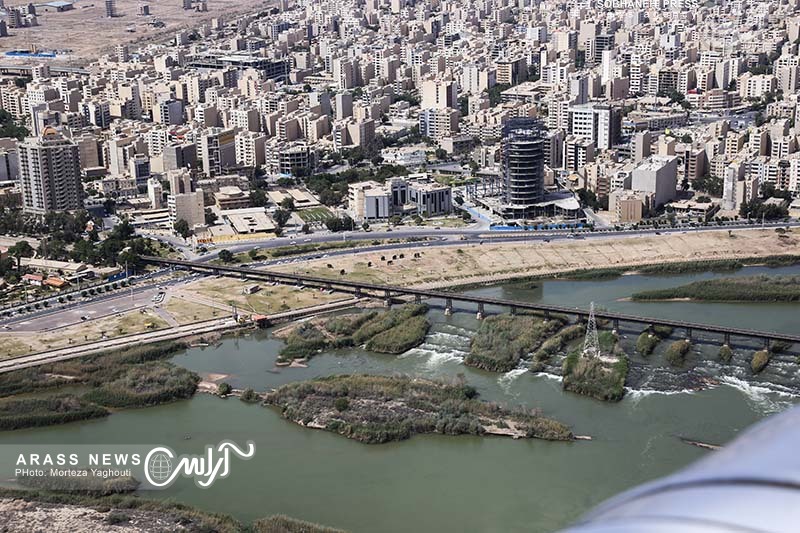 گزارش تصویری / تصاویر هوایی از روز طبیعت-خوزستان