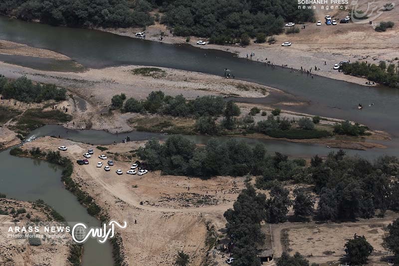 گزارش تصویری / تصاویر هوایی از روز طبیعت-خوزستان