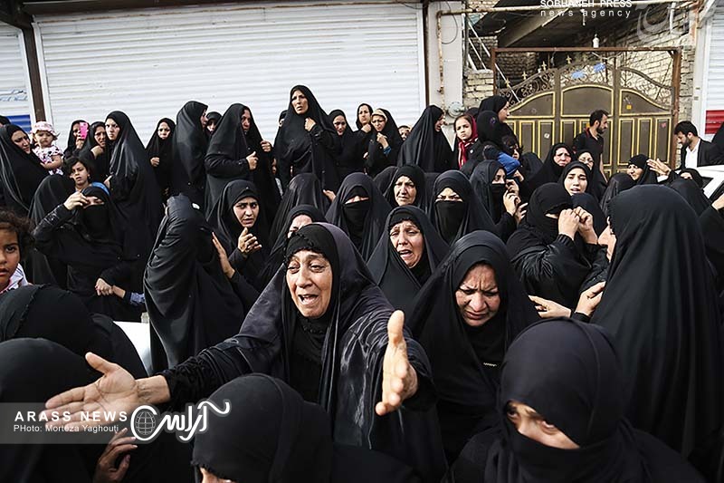گزارش تصویری / مراسم تشییع و خاکسپاری شهید مدافع حرم سيد عمار موسوی