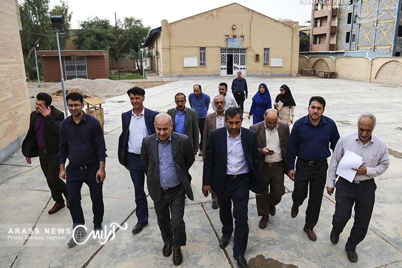 گزارش تصویری / مراسم انعقاد تفاهم نامه و کلنگ زنی پروژه توسعه،نوسازی و بهسازی دانشکده فنی و حرفه ای دانشگاه شهیدچمران اهواز به روایت تصویر