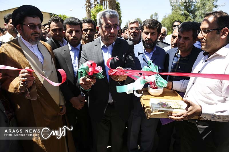 گزارش تصویری / آیین افتتاح فاز نخست طرح جامع آبرسانی شهرستان دزفول با حضور وزیر نیرو به روایت تصویر