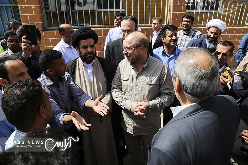 گزارش تصویری / بازدید شهردار کلانشهر اهواز و شهردار سابق تهران از منطقه کوی الصافی اهواز
