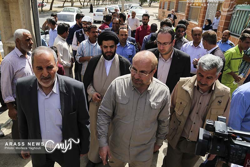 گزارش تصویری / بازدید شهردار کلانشهر اهواز و شهردار سابق تهران از منطقه کوی الصافی اهواز