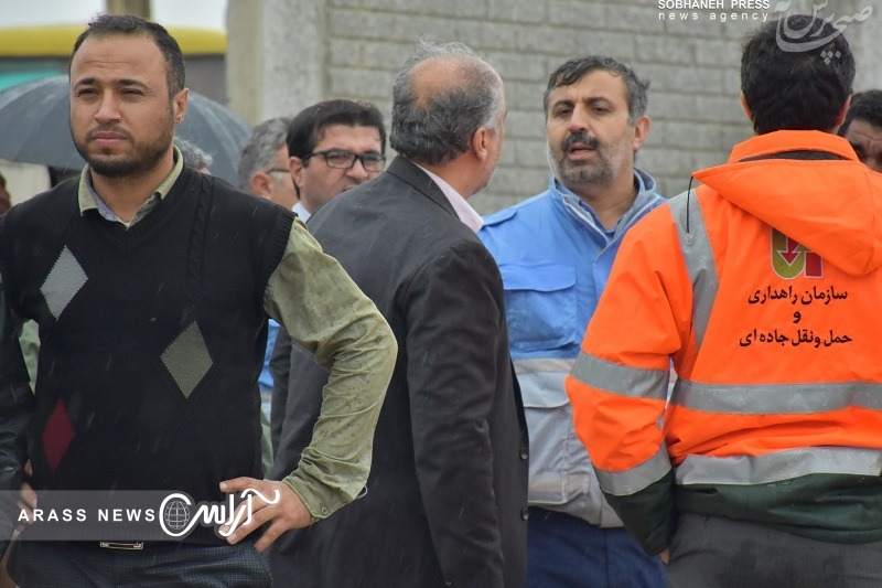گزارش تصویری / بازدید میدانی مدیرکل مدیریت بحران استانداری از عملیات ترمیم سیل بند رفیع