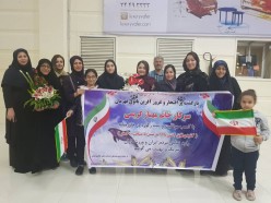 ثبت رکورد کشیدن قایق ۲ تنی با ۱۱ سرنشین در خاورمیانه توسط بانوی خوزستانی