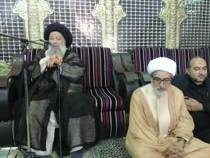 کلنگ زنی مقبره امامزاده عبدلله دهستان دهملا در هندیجان