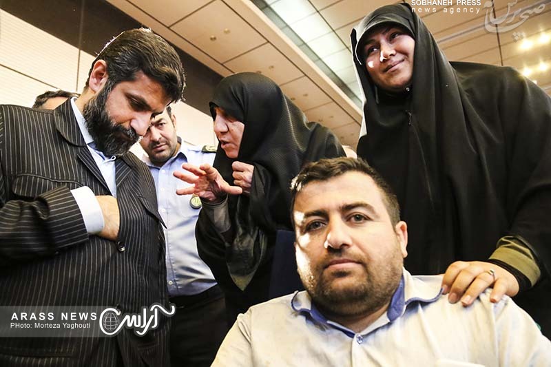گزارش تصویری / آیین نکوداشت جانبازان مدافع حرم شهرستان اهواز
