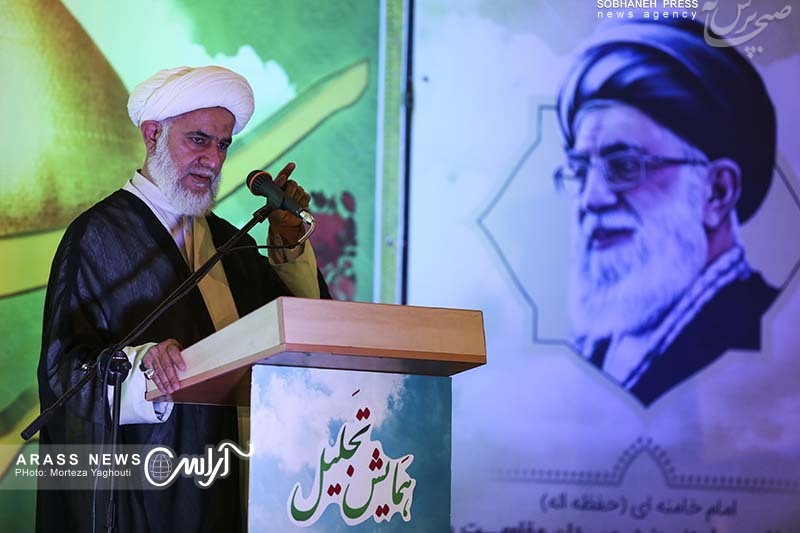گزارش تصویری / آیین نکوداشت جانبازان مدافع حرم شهرستان اهواز