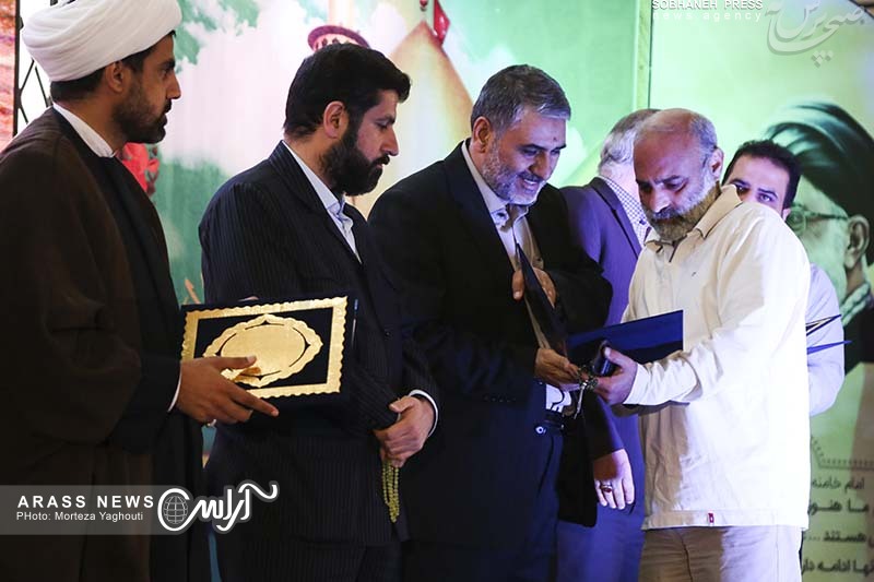 گزارش تصویری / آیین نکوداشت جانبازان مدافع حرم شهرستان اهواز