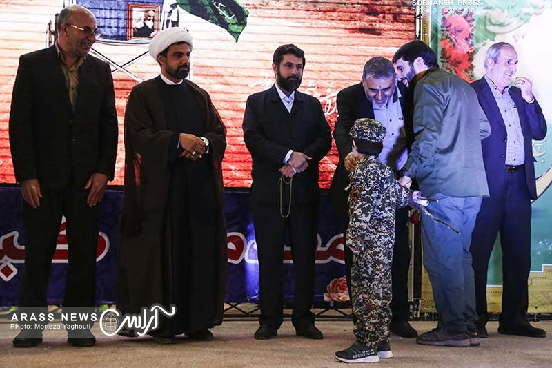 گزارش تصویری / آیین نکوداشت جانبازان مدافع حرم شهرستان اهواز