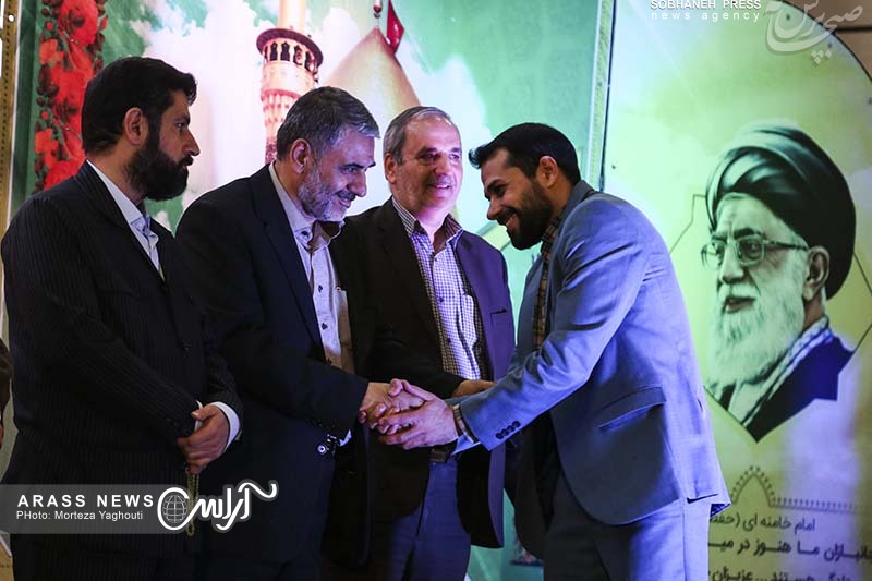 گزارش تصویری / آیین نکوداشت جانبازان مدافع حرم شهرستان اهواز