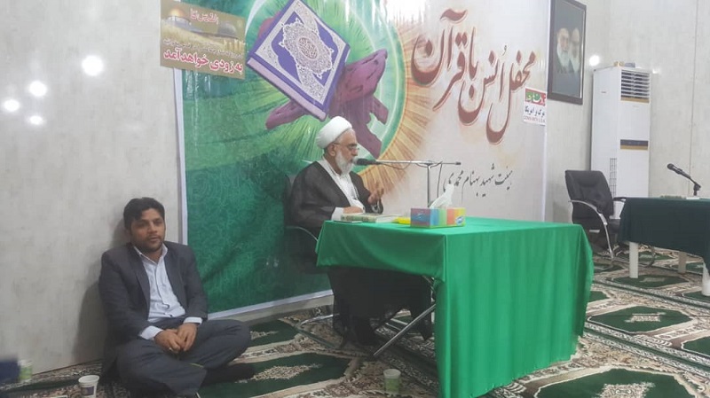 مراسم روحبخش انس با قرآن و ضیافت افطار از سوی هیات شهید بهنام محمدی