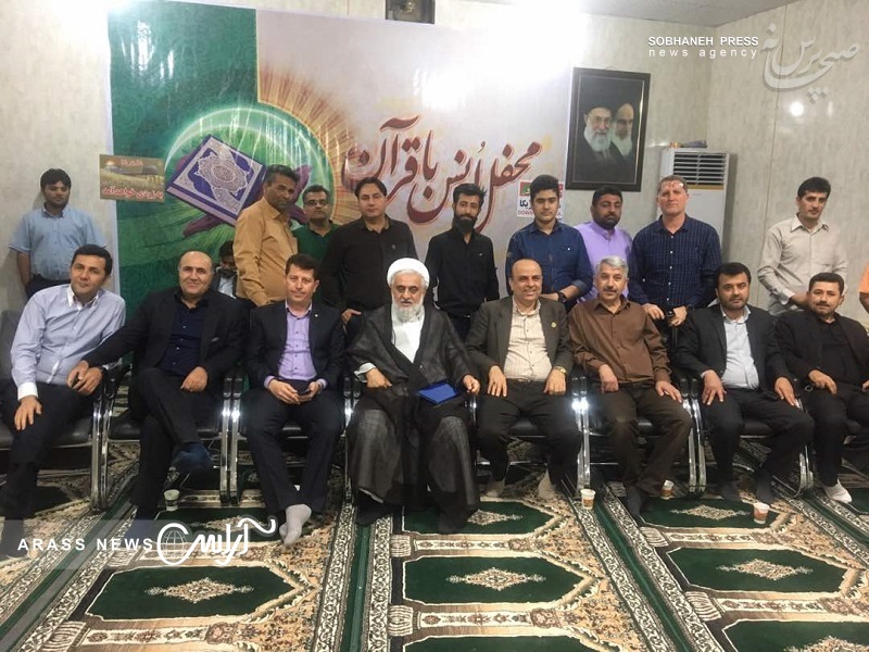 مراسم روحبخش انس با قرآن و ضیافت افطار از سوی هیات شهید بهنام محمدی