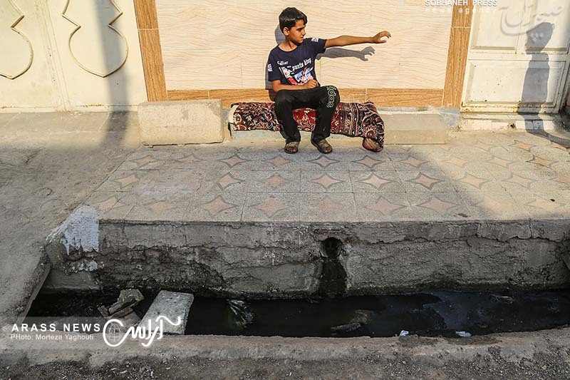 گزارش تصویری / حاشیه نشینی ، فقر و محروميت در دل کلانشهر اهواز / اسلام آباد منطقه ای فراموش شده در این شهر