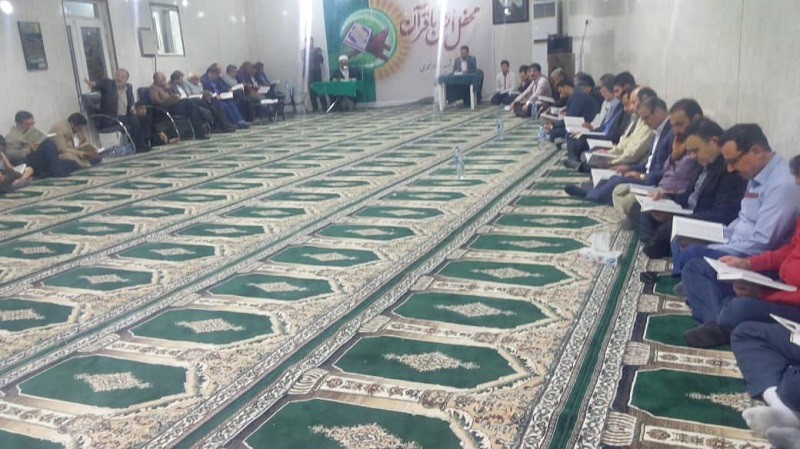 استقبال چشمگیر روزه داران عزیزازمحفل انس باقرآن هیئت شهید بهنام محمدی+تصاویر